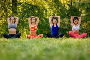 Stretching In Nature