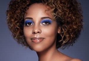 African american woman hair skin beauty