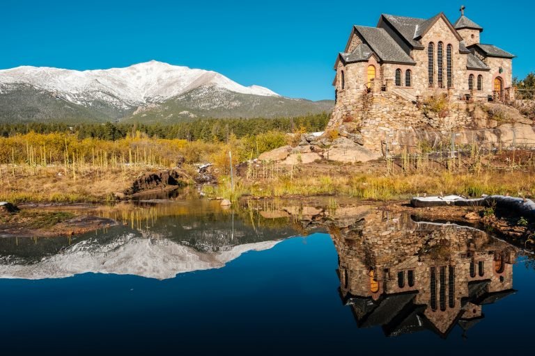 Chapel on the Rock near Estes Park in Colorado