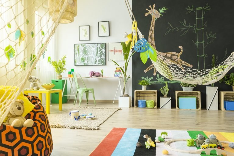 Colorful kids room
