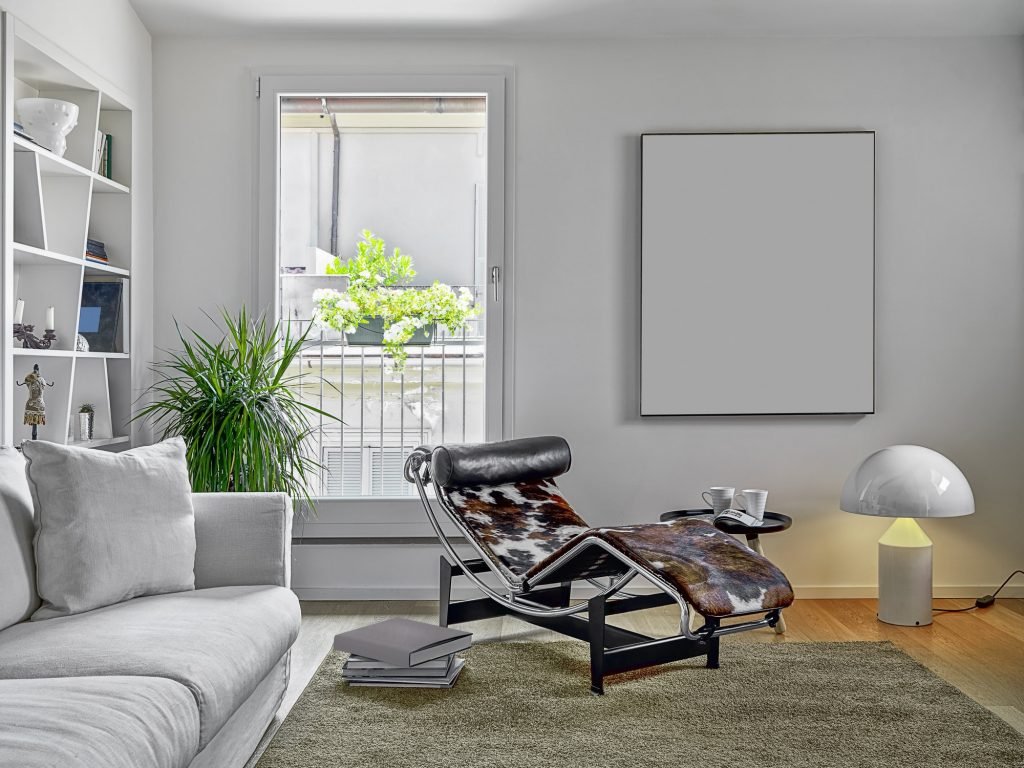 Interiors of a Modern Living Room