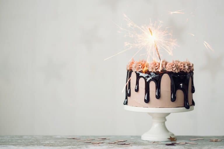 Chocolate birthday cake