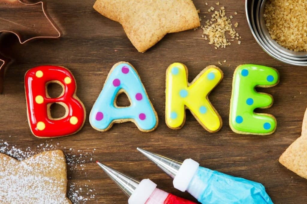 Cookies spellling bake