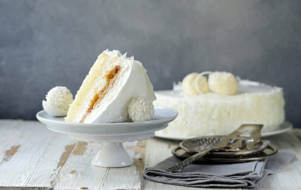 White Coconut Cake