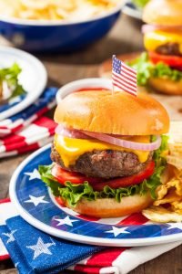 Homemade Memorial Day Hamburger Picnic