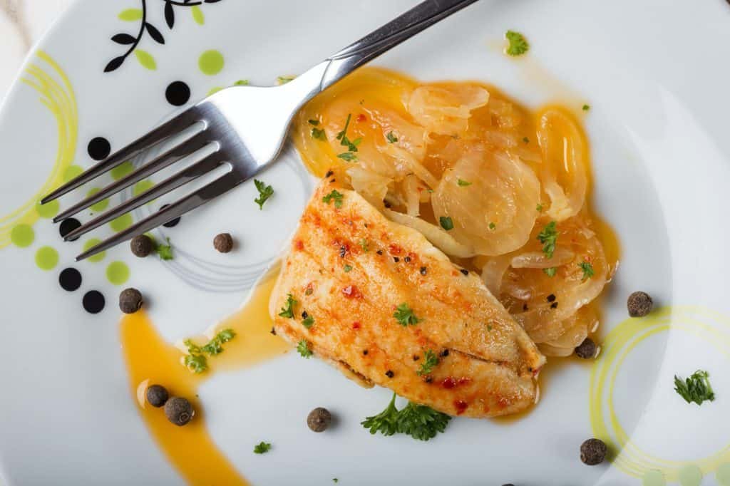 Marinated fish
