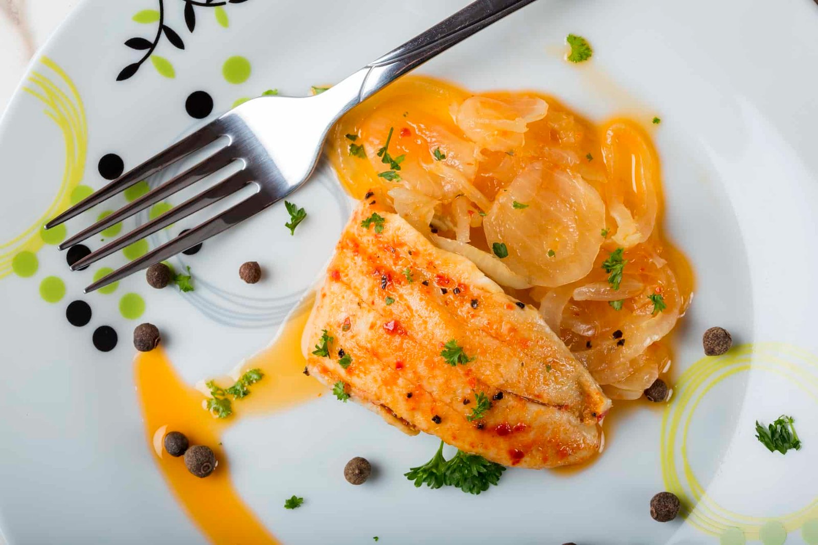 Marinated fish