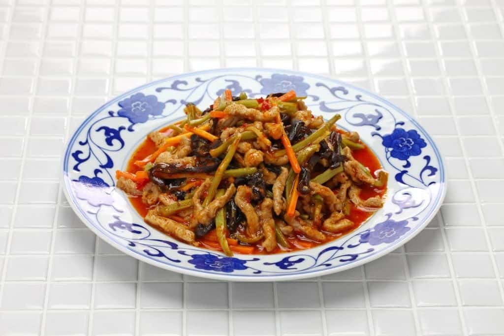yu xiang rou si, sichuan shredded pork