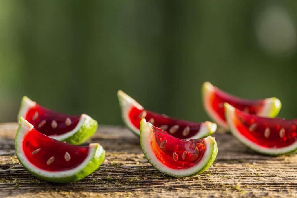 Strawberry jello