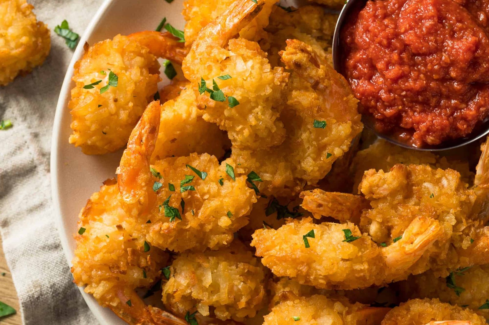 Homemade Fried Coconut Shrimp