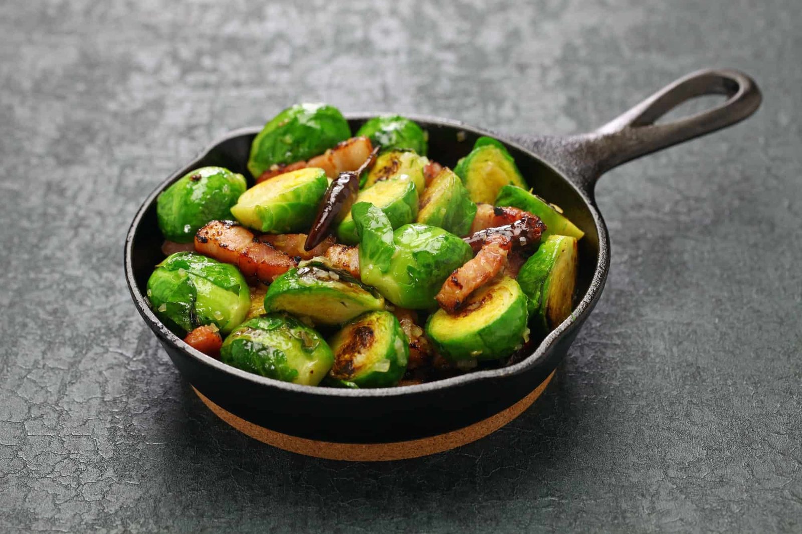 roasted brussels sprouts with bacon