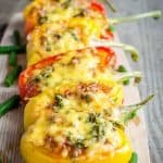 Stuffed pepper with meat