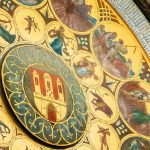 Astronomical Clock In Prague, Czech Republic. Close Up Photo