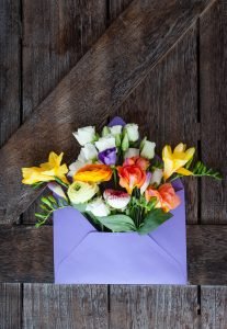 Colorful spring flowers